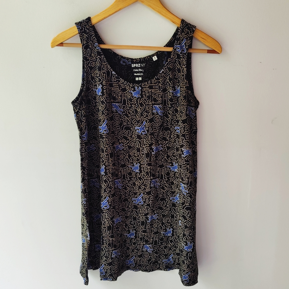 Uniqlo Sprz Keith Haring Tank Top M